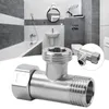 Keuken kranen Diverter klep roestvrij staal T-adapter G1/2 T-kleppen wastafel splitter voor badbidet spuiter douche waterinlaat