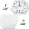 Wall Clocks Sucker Clock Waterproof Hanging Operated Mirror Anti-Fog Silent Bathroom Plastic Drop Delivery Home Garden Decor Dhbz0