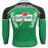 2022 Château d'Ax Gatorade Team Maillot de cyclisme 19D Gel Pad Pantalon de vélo Ensemble Séchage rapide Printemps Automne VTT Ropa Ciclismo Long Slee243J