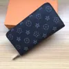 Cartera de alta calidad, billetera de diseñador, billetera de lujo para mujer, monederos con solapa, tarjetero, billetera porte monnaie, bolsos de diseñador para mujer, bolso para hombre con caja