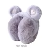 Ear Muffs 1PC Cute Bear Ears Warm Ear Muffs Cartoon Animals Winter Plush Thick Soft Earmuffs Protect Ears Warm Earmuffs Headband Ear Cover 231205