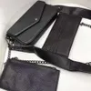 Dicky0750 Skórzane torebki sprzęgła dla kobiet worki wieczorowe łańcuch mody torebki na ramię presbyopic crossbody mini komunikator torba posiadacz hurtowy