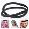 Bandana's Haarband Mannen Hoofddoek Hoofdband Hoofddeksels Arabische Midden-Oosten Wrap Kostuumaccessoires Man