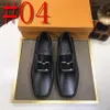 40model Luxury Designer Locage pour hommes Chaussures de chiens de cuir décontractés en cuir chaussures italiennes Men de marque Mocasins Designer Chaussures de bateau masculin Zapatos Hombre