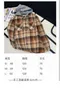 Women's Jackets Designer Brand 2024 Early Spring New Nanyou Ce Letter Printed Plaid Color Blocking Patchwork Hooded Shirt Collar Jacket ZA