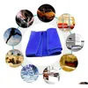Other Interior Accessories 10Pcs Car Cleaning Towel Microfiber Towels Soft Drying Cloth Hemming Wash Water Suction Duster Clearner Too Dh927