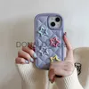 Mobiele telefoon hoesjes Koreaans schattig kleur ster geruit patroon telefoonhoesje voor iPhone 15 Pro 11 12 13 14 Pro Max Cover schokbestendig siliconen hoesjes voor vrouwen J231206