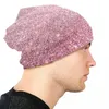 Berets Rhinestones Crystal Diamond Bonnet Hats Hip Hop Street Skullies Beanies Hat For Men Women Knitting Warm Dual-use Cap