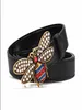 High quality women039s wear sleek bee belt size 25 luxury fashion men039s2 wears designer metal buckle2269588