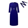 Casual Dresses Big Size Dress For Women Autumn Lady Female African 3x