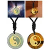 Colliers pendentifs Collier classique Yin et Yang Tai Chi Motif Talisman pour les fêtes