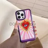 Mobiele telefoon hoesjes Gepersonaliseerde Caring Eye Fashion Brand Telefoonhoesje voor iPhone 14 13 12 11 Pro X XS XR Max 15 Zachte, heldere ruimte shell Achterkant J231206