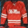 Ole Miss Hockey-Trikot Eli Manning Antony Patrinos Cameron Parent Conor Huie Bryce Campo Aiden MacLean Marcus Eldredge Kurt Lindhorst Luke G