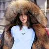 Women's Fur Faux Fur Manteau en Fourrure epaisse et Chaude pour Femme Doublure Interieure Traitement Hors Saison Hiver 231205