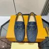 22modelli Moda in pelle di lusso da uomo Scarpe casual Mocassini da ufficio traspiranti Uomo Designer Slip on Scarpe da barca Uomo Mocassini italiani Taglie forti 46