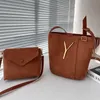 Chic 2 w 1 zamszowe torby z wiadrem Y Bag designerski z torebką torebka torebka miękka torba na ramię dama moda brązowe czarne totes 231215