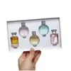 Hochwertige Channels Perfumes Düfte für Frauen, Geschenkset 7 ml x 5 Stück, Valentinstagsgeschenk, lang anhaltender angenehmer Parfümgeruch