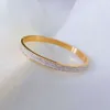 Designer Bracelet Jewelry gold bracelet bangle women's titanium steel does not lose color card home full star personality Korean fashion jewelry