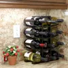 Bar Tools Wooden Bamboo Wine Rack Home Decoration Countertop Kitchen Dining Storage 231205