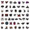 50Pcs-Pack Mothman Stickers Waterproof Vinyl Stickers for Luggage Water Bottle Laptop Car Planner Scrapbooking Phone Mac Door Wall Decals