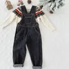 カーディガンクリスマス秋の冬の子供Sセーターコットン男の子の女の子編み長い袖の暖かい漫画服231206