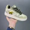 Kaalixto stjärna sneakers beaster rött vin casual basket skor fall vinter läder grön svart retro vintage hjälp stjärnor tjocksulad sport maillard skate tränare