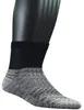 Chaussettes pour hommes, 4 paires, cheville diabétique en bambou, avec bout sans couture et semelle coussinée, taille L, chaussettes taille 231205