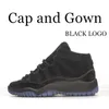 Cherry 11s Jumpman 11 kinderschoenen XI Peuter sneakers trainers jongens meisjes pet en jurk DMP dankbaarheid basketbal kinderen jeugd middenklasse militaire grijze zwarte sneaker