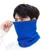 Bandanas Thermal Warm Polar Fleece Neck Scarf Multifunktionell Winter Circle Wrap Snood Ski Balaclava Hat