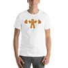 Men's Polos Gingerbread Man Workout au gymnase T-shirt graphique T-shirts vêtements drôles pour hommes