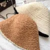 Estilo coreano tamanho grande cabeça chapéu de pescador chapéus de outono para homens casual rua panamá chapéu bob hiphop balde masculino bonés