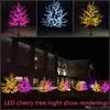 1 5m led artificial flor de cerejeira árvore luz natal 480pcs lâmpadas 110 220vac à prova de chuva decoração do jardim de fadas h0924 h09283042