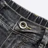 Spring Seasons New Hot Selling Jeans City Högkvalitativ utbud för mäns rak, bekväm, mitten av midjan, Deep Range Regular Jeans