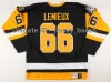 LEMIEUX CCM Penguins Hockey Jersey Jaromir Jagr Capitals 8 Alex Ovechkin Black White Taille M-xxxl