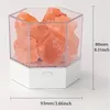 Dekoratif Nesneler Figürinler Led Doğal Himalaya Kristal Tuz Lambası Rock Gece Masası Lav USB Fiş Ev Yatak Odası Sıcak Dekorasyon 231205