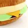 Poduszka/dekoracyjna nowa kreatywna Pluszowa Pluszowa zabawka miękka Pluszowa poduszka Urocza hamburger chłopca prezent urodzinowy 30/50 cm WJ292