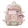 Backpacks Plecak dla dzieci Kawaii Sanrioed Kuromi My Melody Cinnamoroll Cute Cartoon Large Proca Plecaks Torba szkoła studencka DEL DHDBS