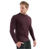 Thermounterwäsche für Herren, 100 % Merinowolle, Thermounterwäsche für Herren, Baselayer-Shirt aus Merinowolle, 240 g, für den Winter, warm, feuchtigkeitsableitend, atmungsaktiv, geruchshemmend, USA-Größe 231206