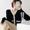 Nowe damskie paski w paski cienki swetr swetra Koreańskie luźne damskie swetry
