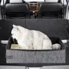 その他の猫用品折りたたみ可能な旅行猫のリターボックスポータブル折りたたみ可能な猫のリターボックスキッティオックスフォードクロスPPボード用の折りたたみ街ゴミ箱