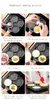 Pans 4-hole Omelet Pan Frying Pot Thickened Non-stick Egg Pancake Steak Cooking Pan Hamburg bread Breakfast Maker Induction cooker 231205