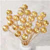 Envoltura de regalo 50 unids Caja de chocolate transparente Trufa Liner Flor Candy Bouquet Ball Holder Caja Día de San Valentín Decoración de fiesta 32B Entrega de gota Dhrk1