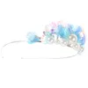 Bandane Fascia per capelli con strass Corona per ragazze Strass per capelli Tiara Decor Accessori Decorazione Piccole corone Principessa