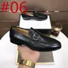 2023 Plus Size Plaid Blue Mens Dress Shoes Luxury British Men Formal Wedding Casual Business Läder Oxfords Loafers Leather Shoes Wedding Oxford Storlek 38-46