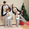 Jackets 2024 Christmas Family Matching Pajamas Adults Kids Outfits Top Pants 2PCS Xmas Sleepwear Pyjamas Baby Jumpsuit 231206