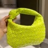 Italien Jodie Hangbag Botteg Venet Schulter Umhängetasche Kleine Jodie Tasche Knoten Qualität Jode Luxus Designer Weave Handtasche Marke Hobo Knit Tote Wallet Lady VQ8S