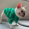 Одежда для собак с рисунком тигра, хлопковый свитер для домашних животных, толстый и теплый, роскошная новогодняя одежда, удобная, высокая эластичность, модная одежда для щенков 231206