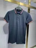 Mens Polo Shirt Tshirt Shirts Brand Brangdy Top Version 100% 260G Cotton Material Wholesale 2 Pieces Rabatt