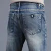 Womens Jeans Autumn Winter Mens Classic Fashion Grey Casual Slim Skinny Vintage Blue Streetwear Biker Party Long Trousers Male 2736 231206