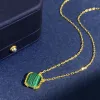 123 Collier de créateur pour femmes, bijoux à la mode, collier avec lettres en diamant, chaîne avec pendentif